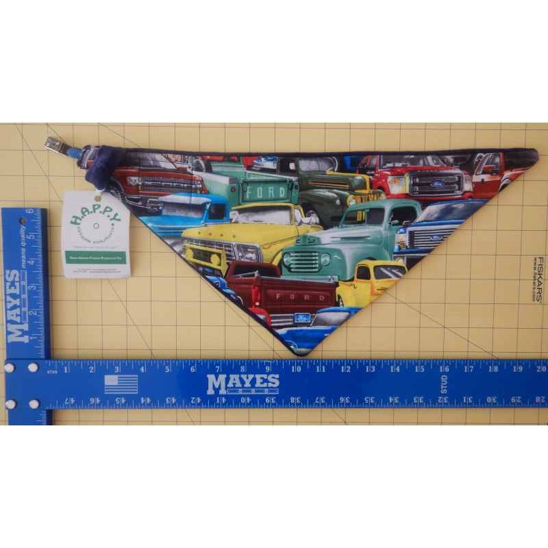 ROGEY PETITE BANDANA - VINTAGE CARS (*XS)