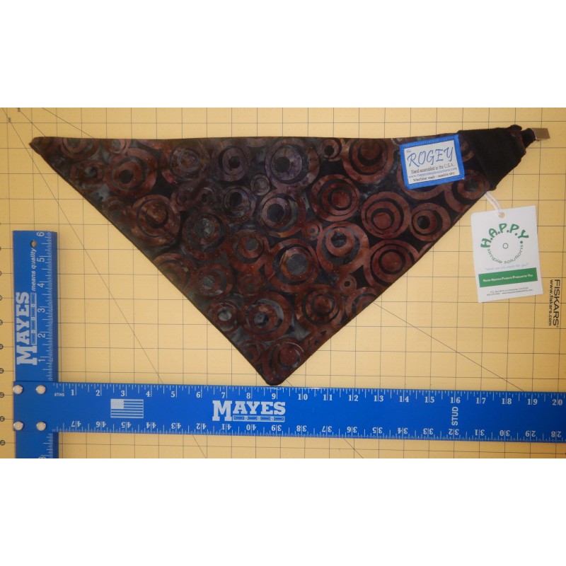 ROGEY PETITE BANDANA - DARK BATIK SWIRL