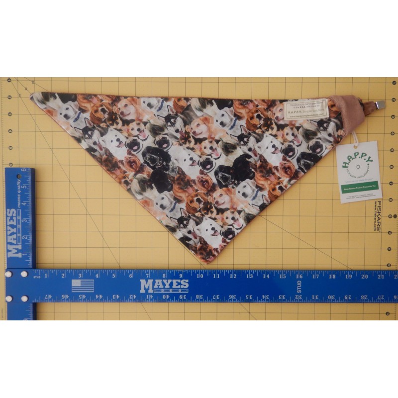 ROGEY PETITE BANDANA - DOGS_brown