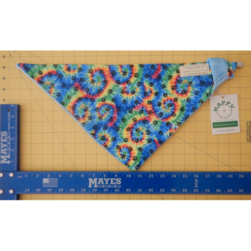 ROGEY PETITE BANDANA - RAINBOW PAWS