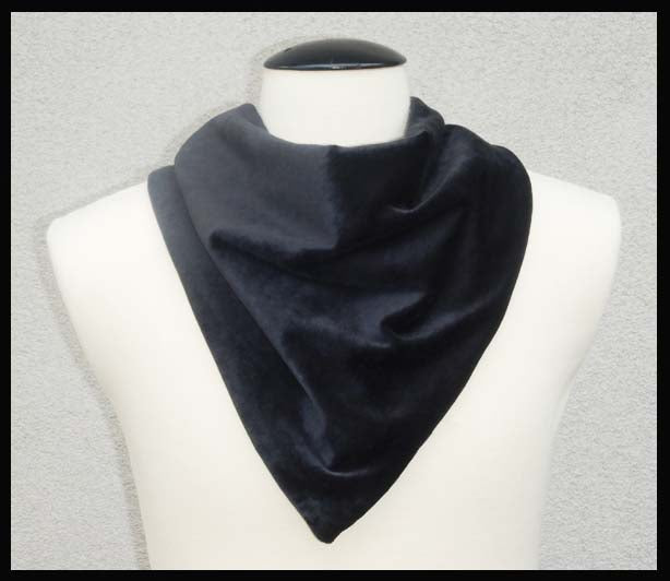 Rogey BANDANA - GREY LEAF BATIK