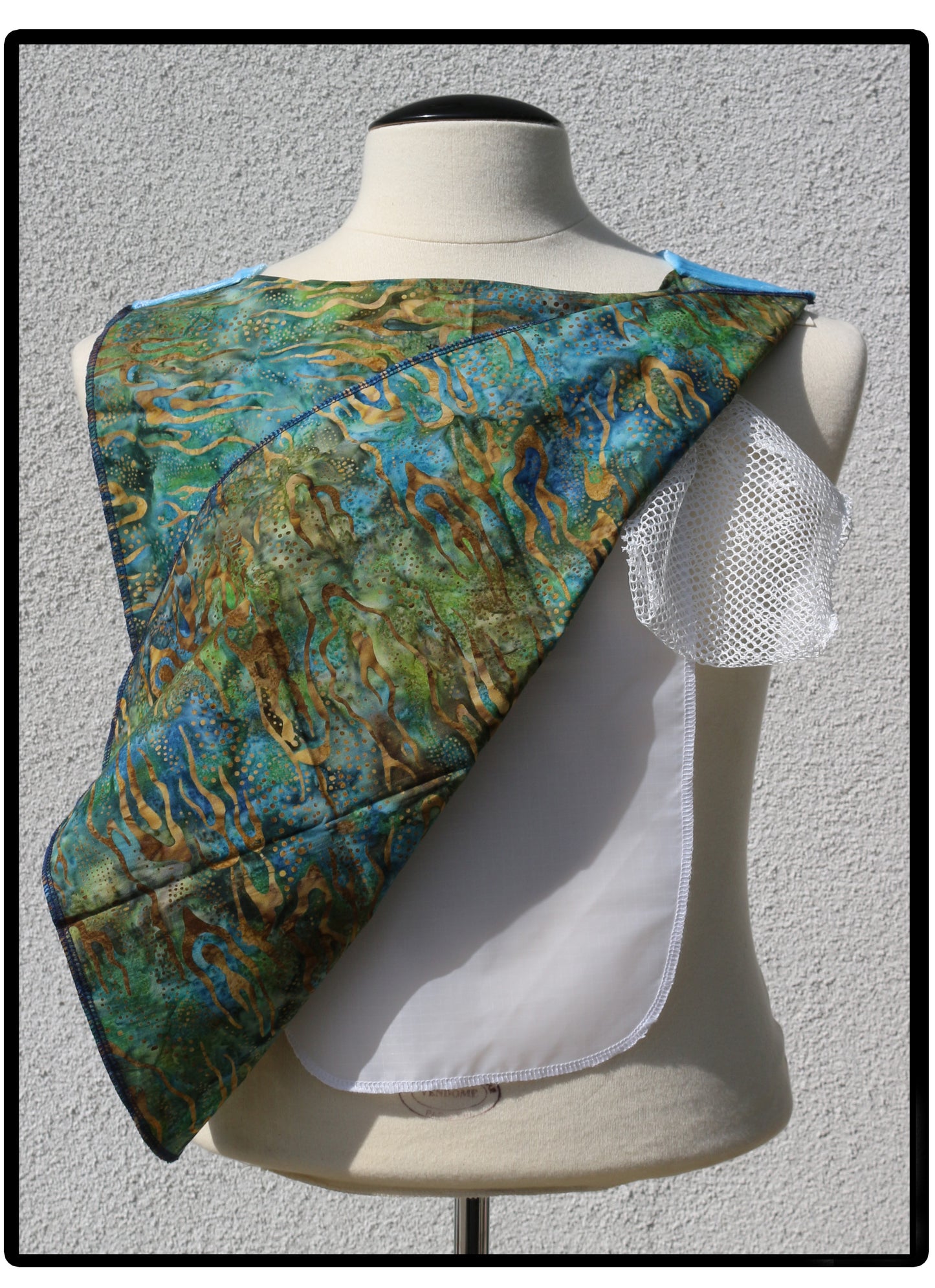 LaLa - Clothing Protector - BATIK WATER with BLUE