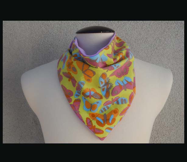 ROGEY PETITE BANDANA - BUTTERFLIES *(L)