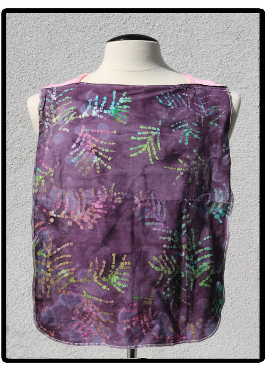 LaLa - Clothing Protector - PURPLE BATIK