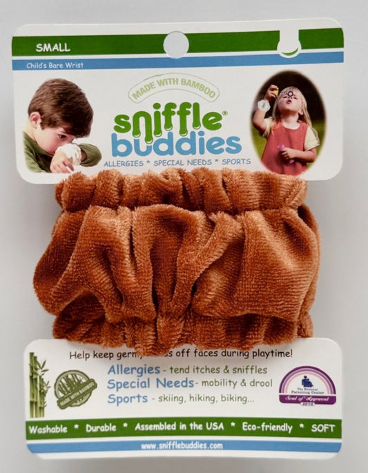 Sniffle Buddies Wristband - RUSTY BROWN