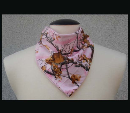 ROGEY PETITE BANDANA - PINK CAMO